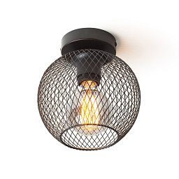 Obrázek pro produkt COSIR přisazené svítidlo, dekorativní černá E27 - RED - DESIGN RENDL