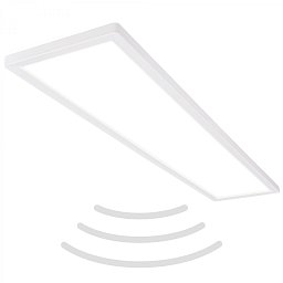 Obrázek pro produkt Move LED stropní svítidlo do koupelny, přímé a nepřímé osvětlení, pohybové čidlo, bílé - BRILO