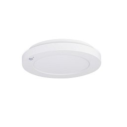 Obrázek pro produkt Stropní LED svítidlo Space 235 mm bílé 1820lm 2700/3200/4000K čidlo PIR IP20 opál - TLG