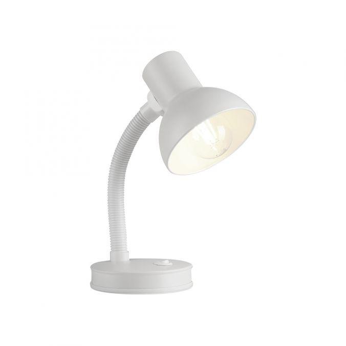 stolní lampa bílá s vypínačem na psací stůl, na noční stolek - JUST LIGHT Obrázek produktu stolní lampa bílá s vypínačem na psací stůl, na noční stolek - JUST LIGHT
