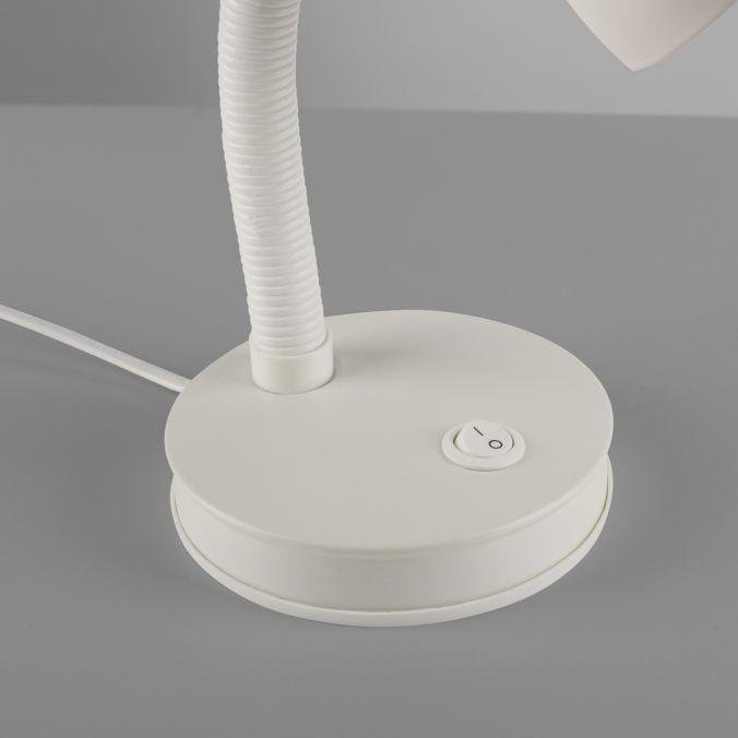 Obrázek produktu stolní lampa bílá s vypínačem na psací stůl, na noční stolek - JUST LIGHT 4 Obrázek produktu stolní lampa bílá s vypínačem na psací stůl, na noční stolek - JUST LIGHT 4