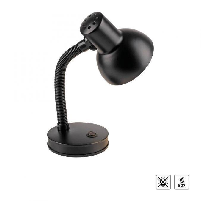 Obrázek produktu stolní lampa černá vypínač na psací stůl, na noční stolek - JUST LIGHT 10 Obrázek produktu stolní lampa černá vypínač na psací stůl, na noční stolek - JUST LIGHT 10