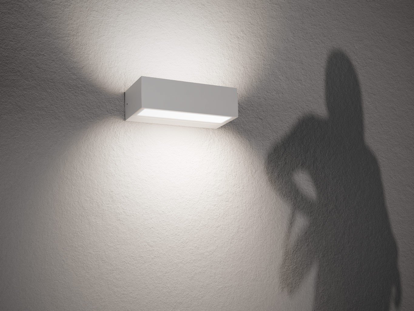LED2 5238351 LED2 Venkovní nástěnné svítidlo KVADER II, W bílá - LED2 Lighting (obrázek 7)