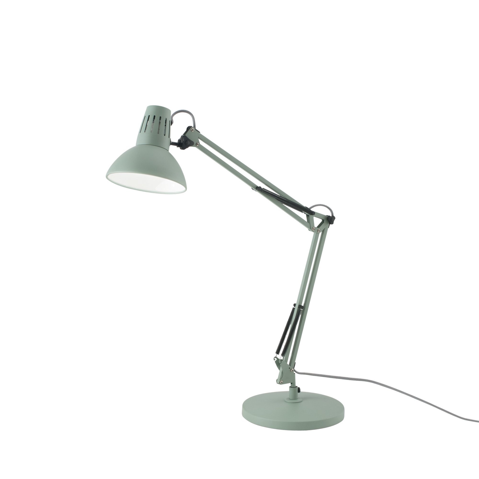 FAN LDT-ARTIFEX-VER Stolní lampa Artifex, 1xE27, 73,8 x 23, zelená, kov - FANEUROPE