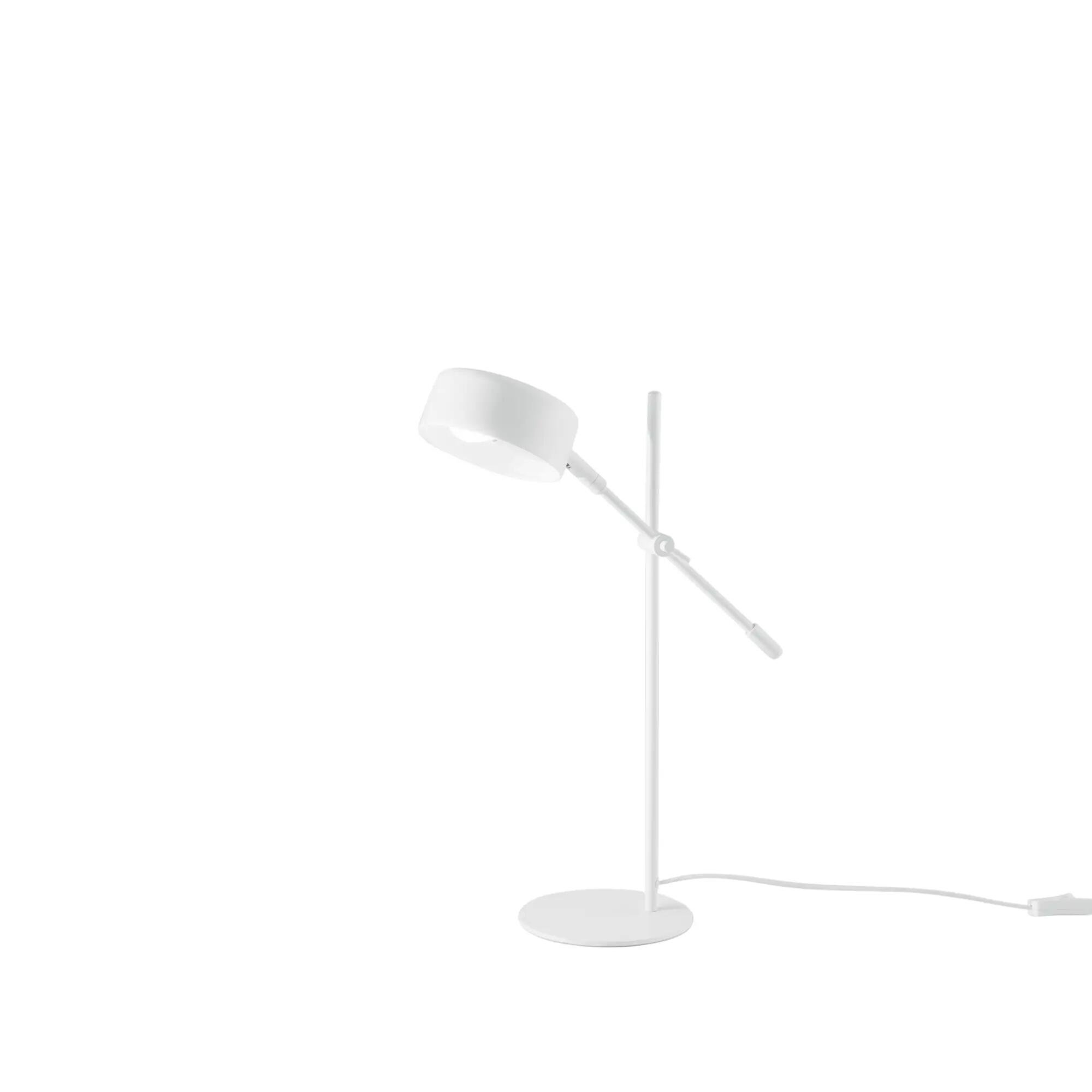 FAN LDT-EIFFEL-BCO Stolní lampa EIFFEL, 1xE14, 59,5 x42, bílá, kov - FANEUROPE