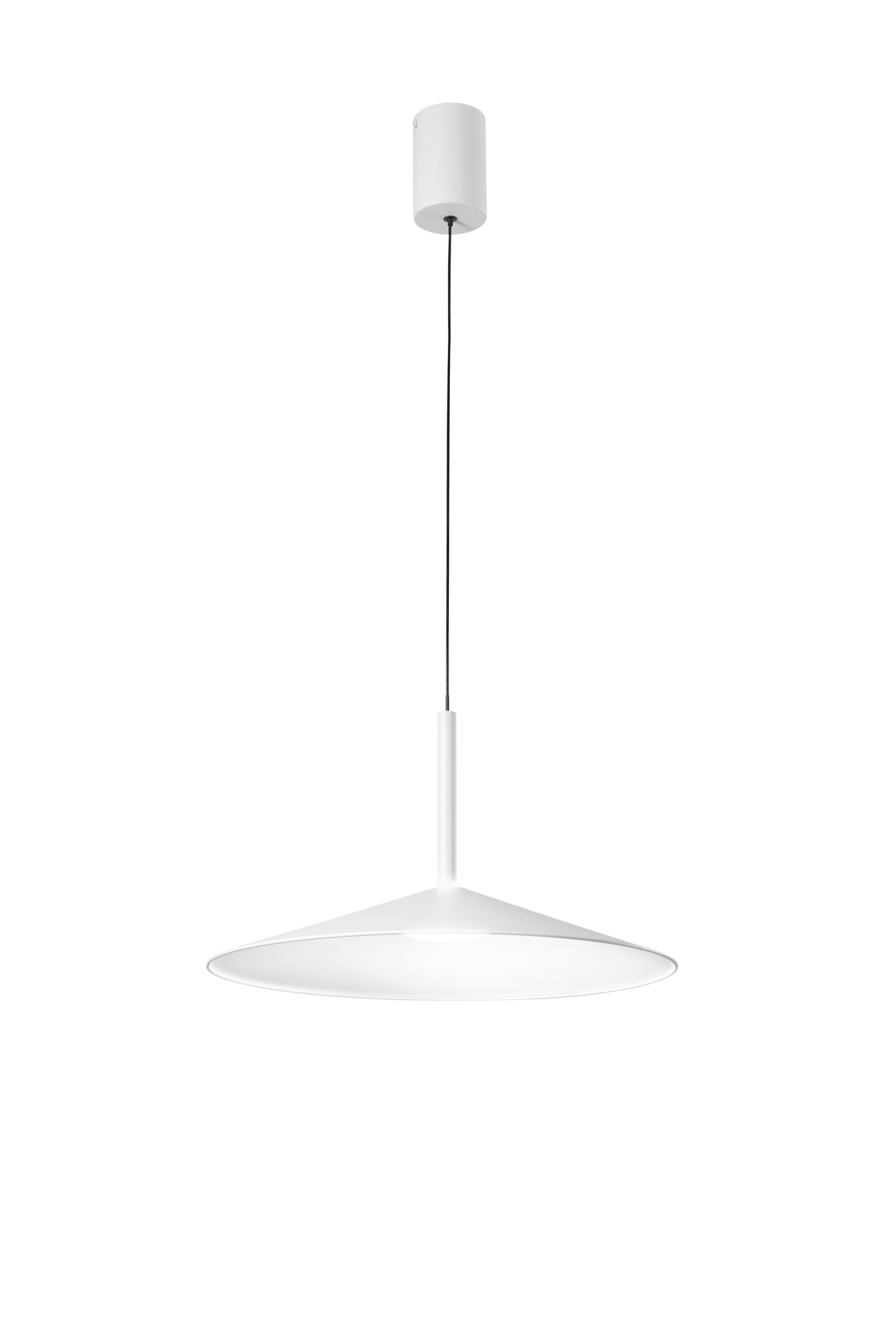 FAN LED-KHAN-S48-BCO Závěsné LED svítidlo Khan (bílá), 18 W, nastavitelná CCT 2700 / 3500 K, 48 x 200cm - FANEUROPE