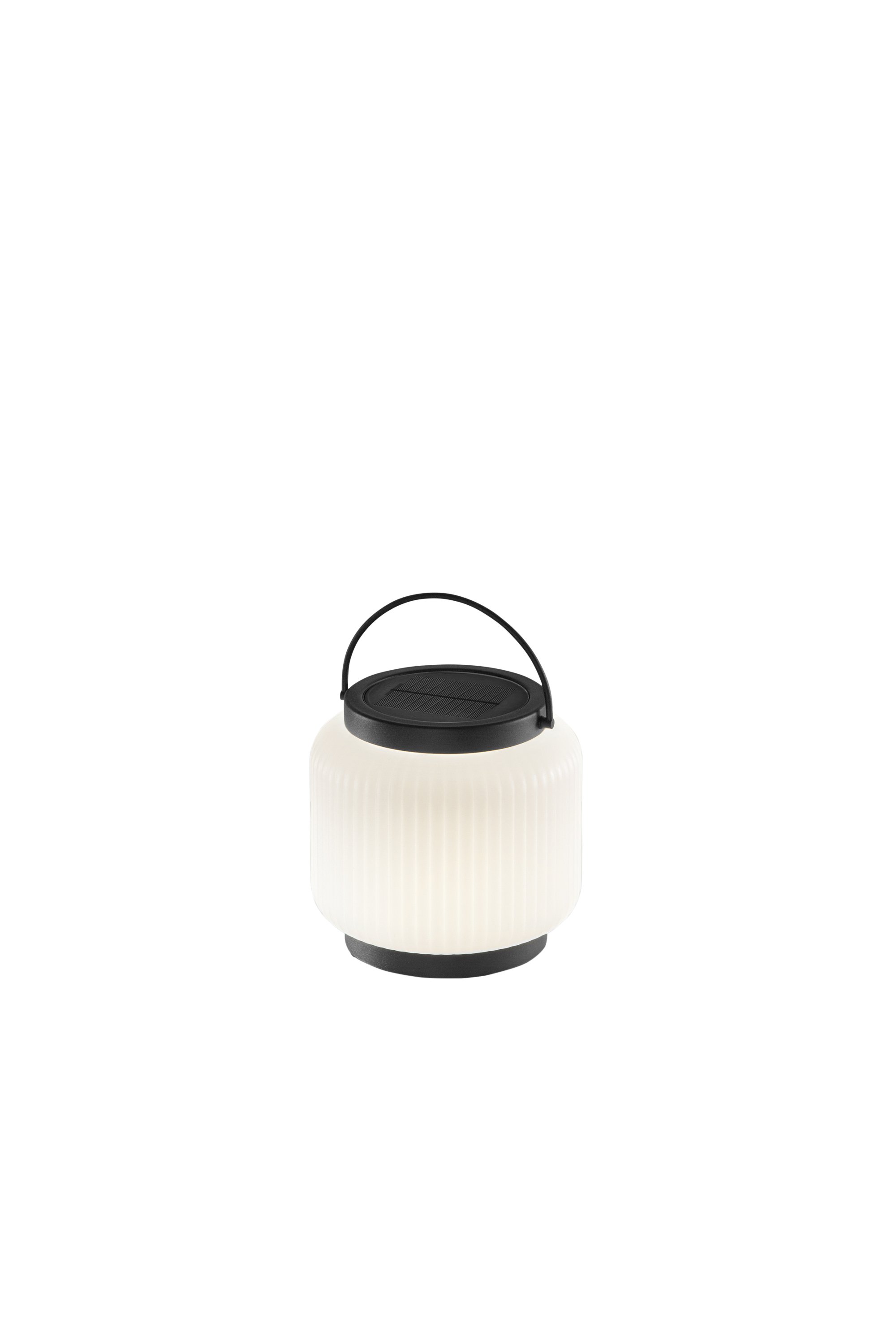 FAN LED-ROBIN-NER Solární dobíjecí LED lampa Robin (černá), 1,2 W, 3000 K, stmívatelná, IP54 - FANEUROPE