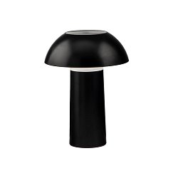 Obrázek pro produkt Nabíjecí svítidlo LAMPADA dobíjecí LED MYKES černá polykarbonát 4,5 W 300 lm CCT stmívatelné 21x16x16 cm - FANEUROPE