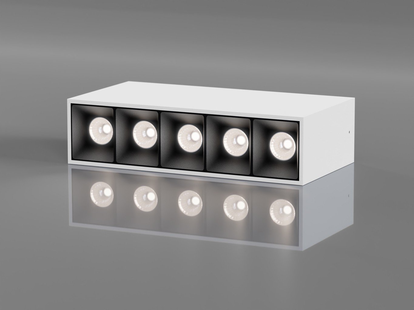 LED2 1491151DTW LED2 Stropní svítidlo LINEAR II ON 5, W DALI TW/PUSH TW 10W 3000K-4000K UGR bílá - LED2 Lighting (obrázek 4)
