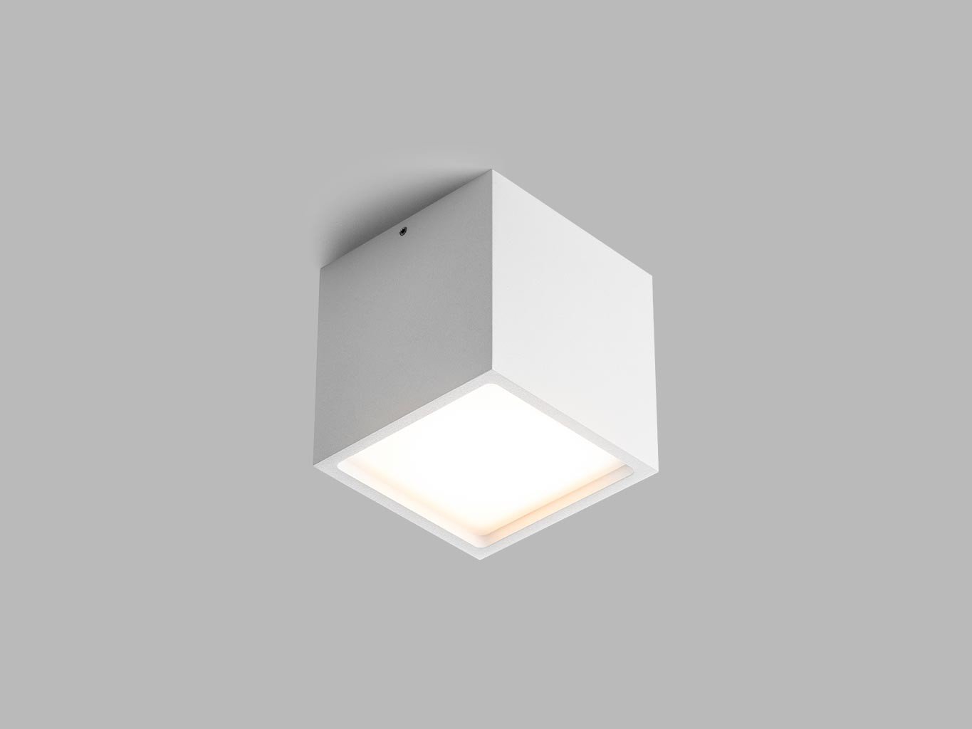 LED2 5111131DT LED2 Venkovní stropní svítidlo CUBE, W TRIAC 12W 3000K bílá - LED2 Lighting