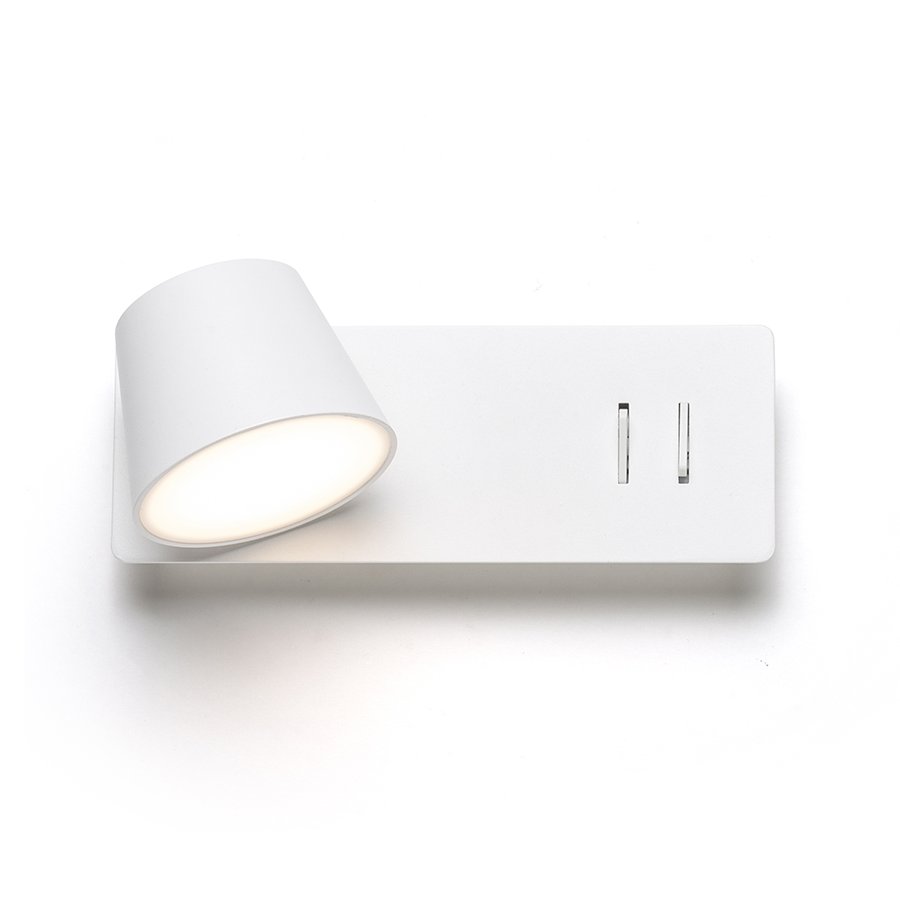 RED R14521 AMADEUS LED bodové světlo, k posteli bílá - RED - DESIGN RENDL