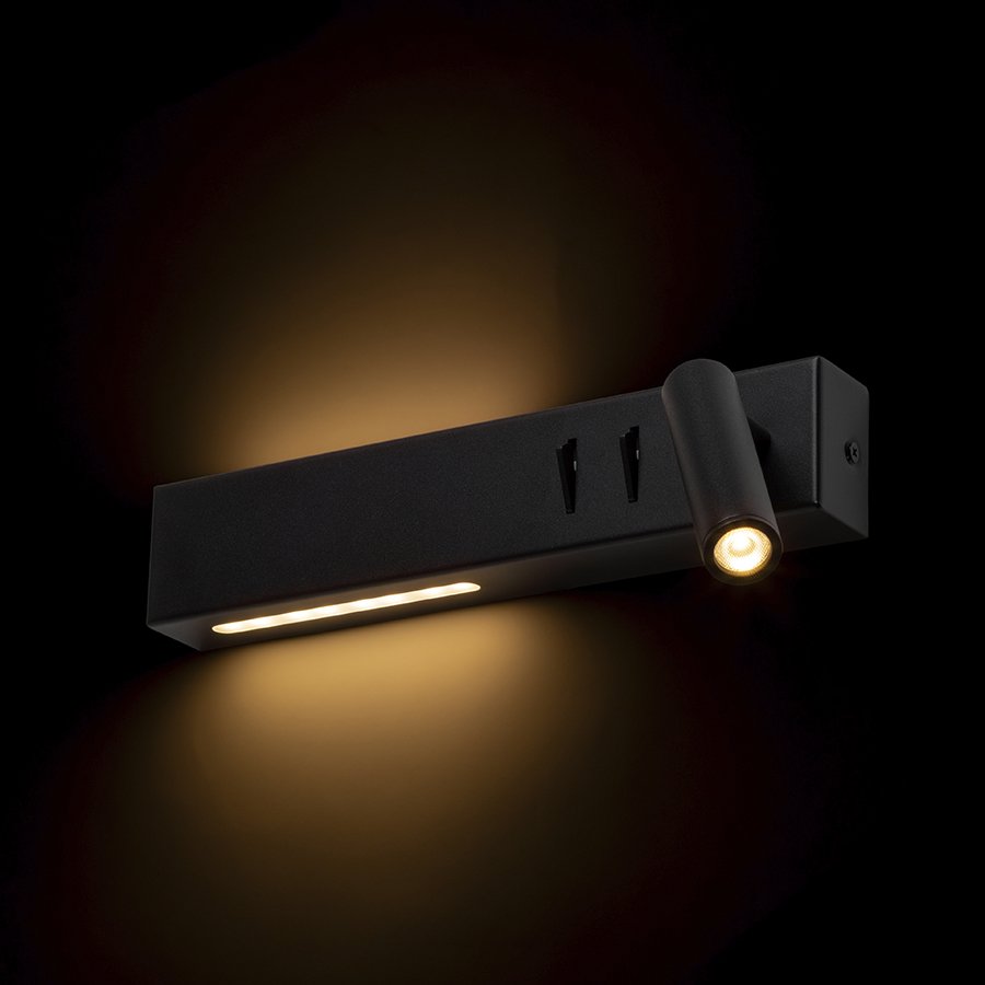 RED R14524 ODEON LED bodové světlo, k posteli černá - RED - DESIGN RENDL (obrázek 4)