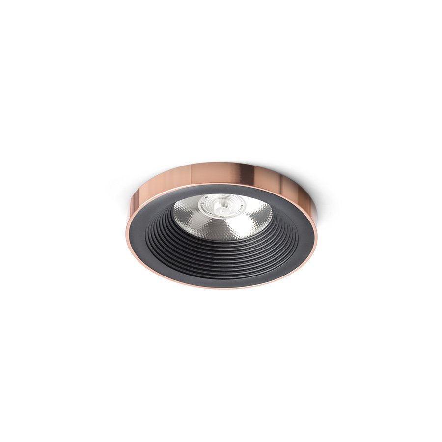 Levně RED R14565 SHARM LED vestavné světlo, sady černá měď - RED - DESIGN RENDL
