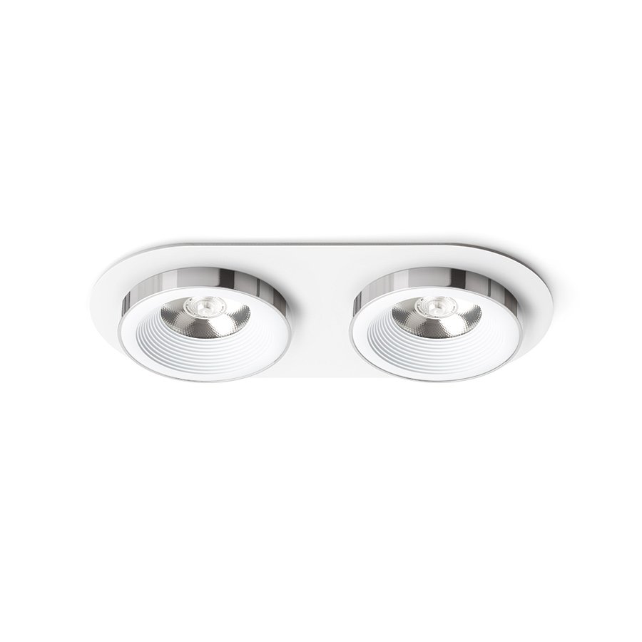 Levně RED R14570 SHARM LED vestavné světlo, sady bílá chrom - RED - DESIGN RENDL