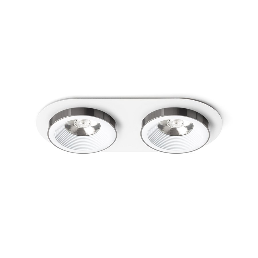 RED R14571 SHARM LED vestavné světlo, sady bílá černý chrom - RED - DESIGN RENDL