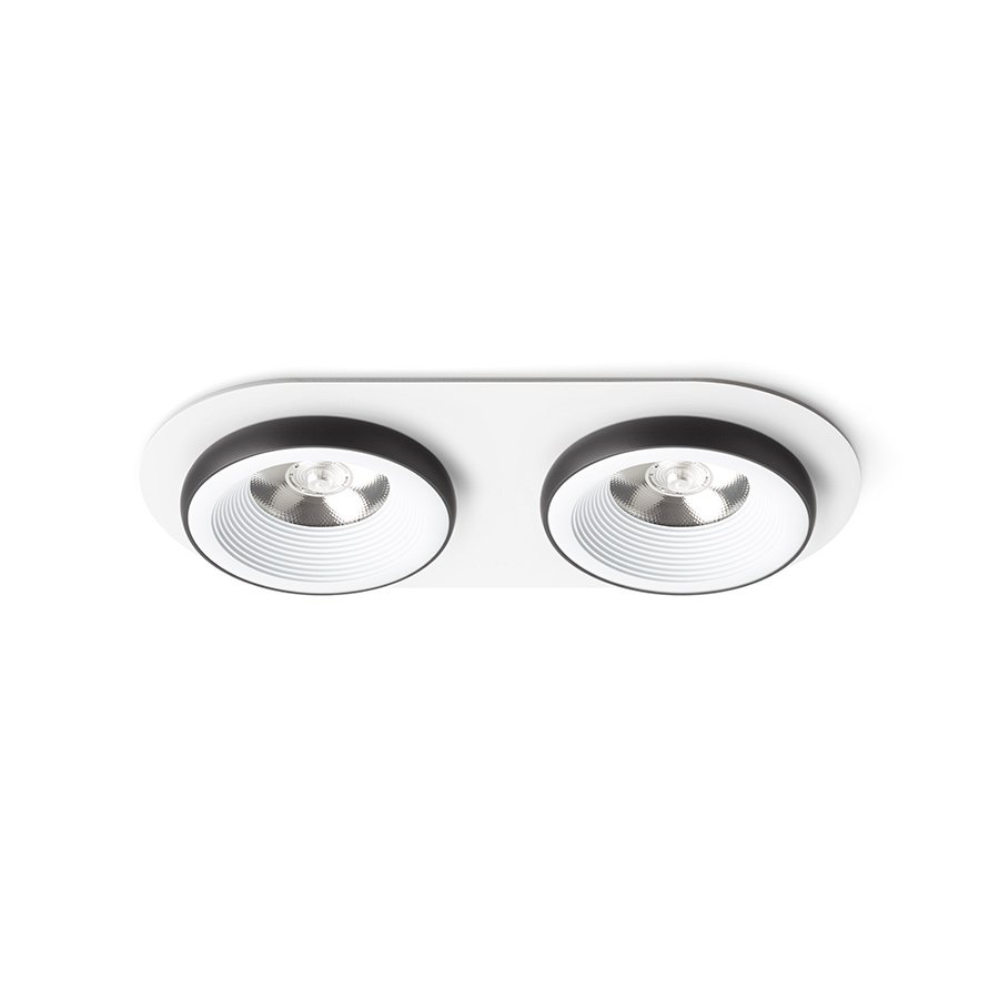 Levně RED R14572 SHARM LED vestavné světlo, sady bílá/černá - RED - DESIGN RENDL