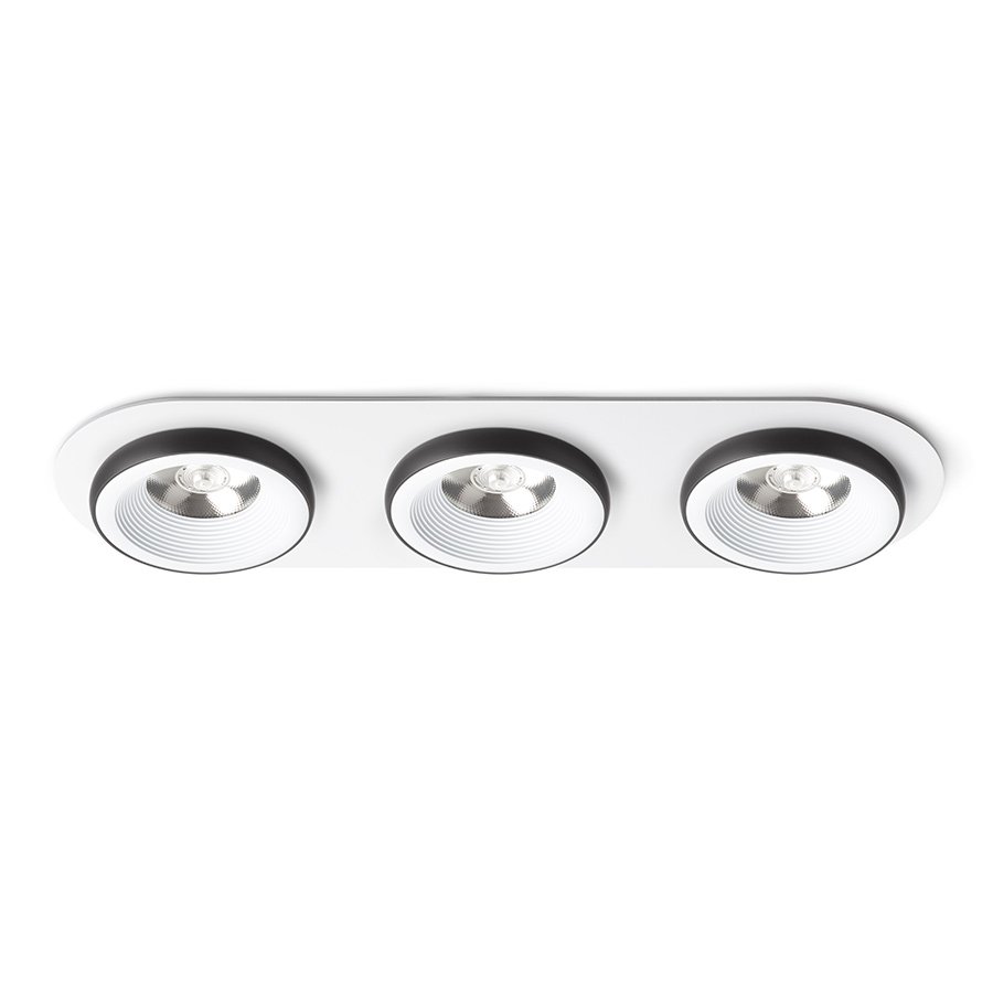 Levně RED R14576 SHARM LED vestavné světlo, sady bílá/černá - RED - DESIGN RENDL