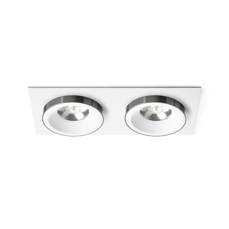Levně RED R14583 SHARM LED vestavné světlo, sady bílá černý chrom - RED - DESIGN RENDL