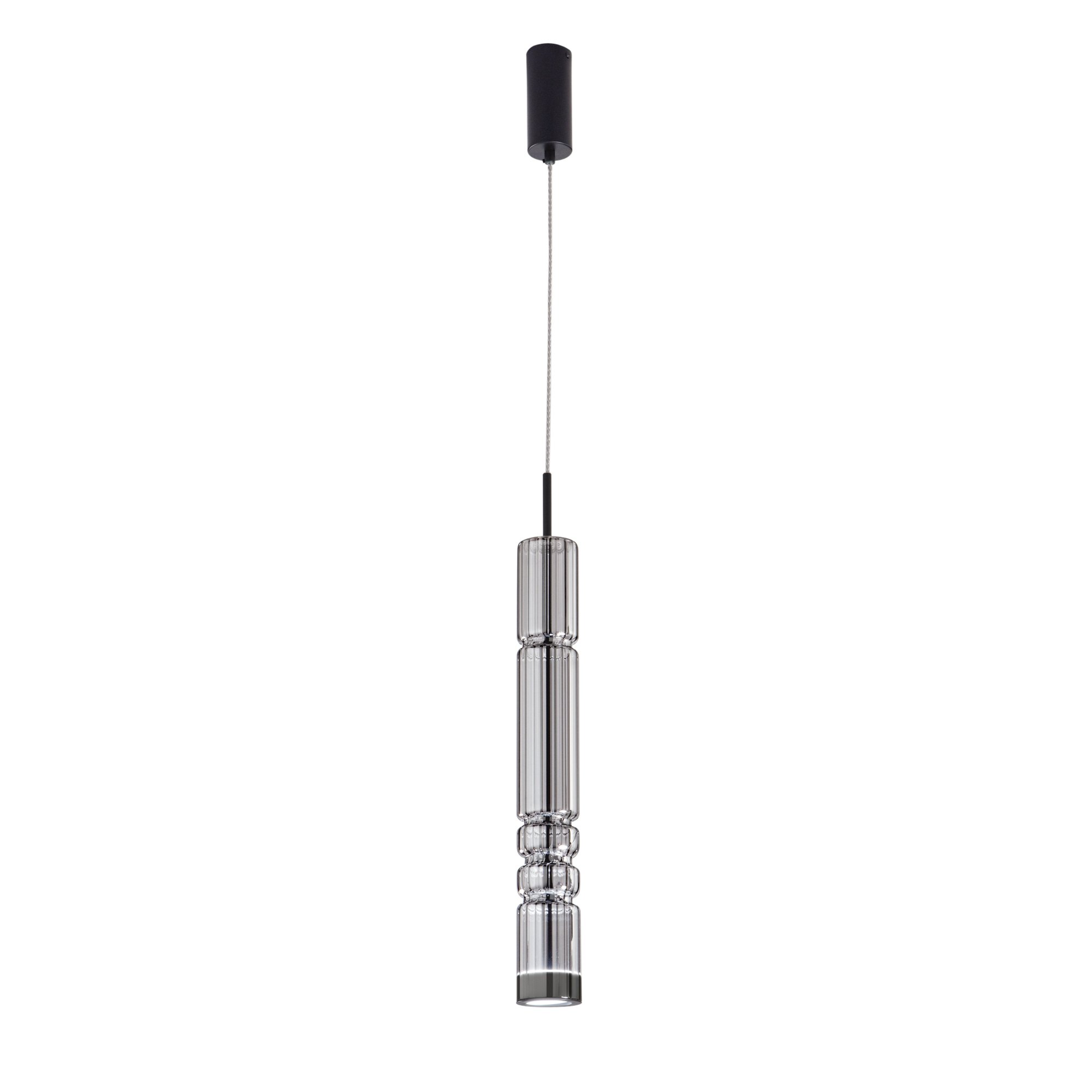 FAN LED-CROOKES-S-GR AKCE - Závěsné LED svítidlo CROOKES FUME 8W 800lm 3000K 8 x 234 cm - FANEUROPE