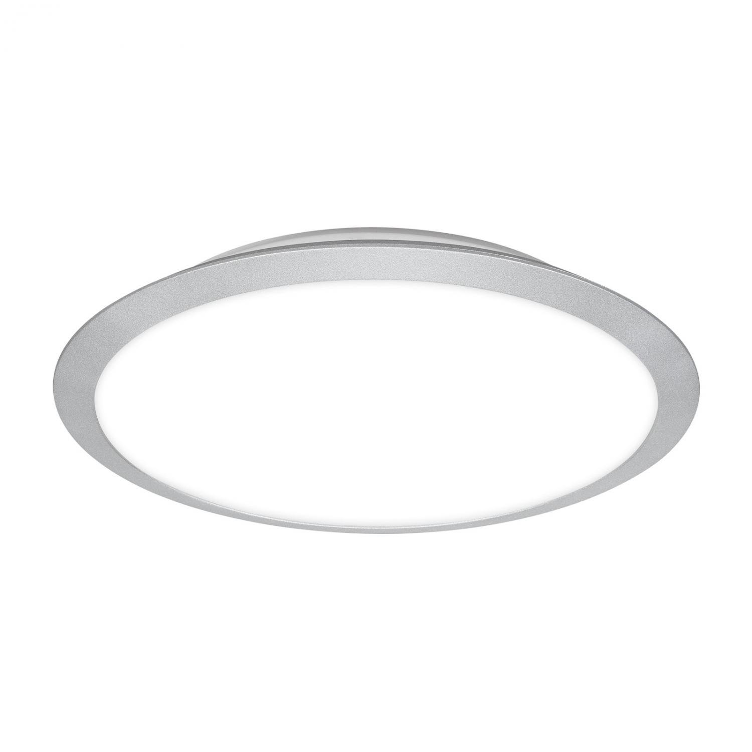 BRILO 3767014 CTS stropní svítidlo, 37 cm, 21W, 2200lm, matný chrom - BRILO