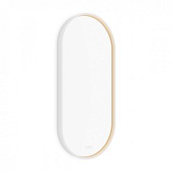 Obrázek pro produkt Bílé LED zrcadlo 500x1000 se dvěma dotykovými senzory - NIMCO