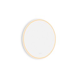 Obrázek pro produkt Bílé kulaté LED zrcadlo 60cm se dvěma dotykovými senzory - NIMCO