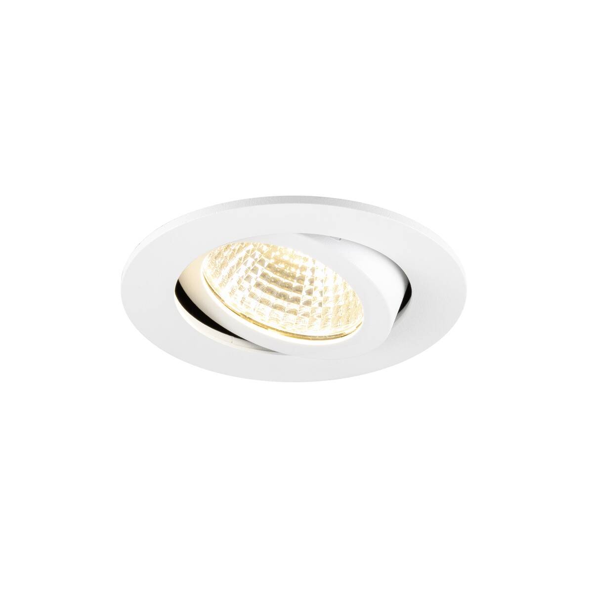 LA 1009022 NEW TRIA® 68 vestavné stropní svítidlo, PHASE, AIRTIGHT, kulaté, 3000 K, 7,5 W, bílé - BIG WHITE (SLV)