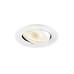 Obrázek pro produkt NEW TRIA® 68 vestavné stropní svítidlo, PHASE, AIRTIGHT, kulaté, 2700 K, 7,5 W, bílé - BIG WHITE (SLV)