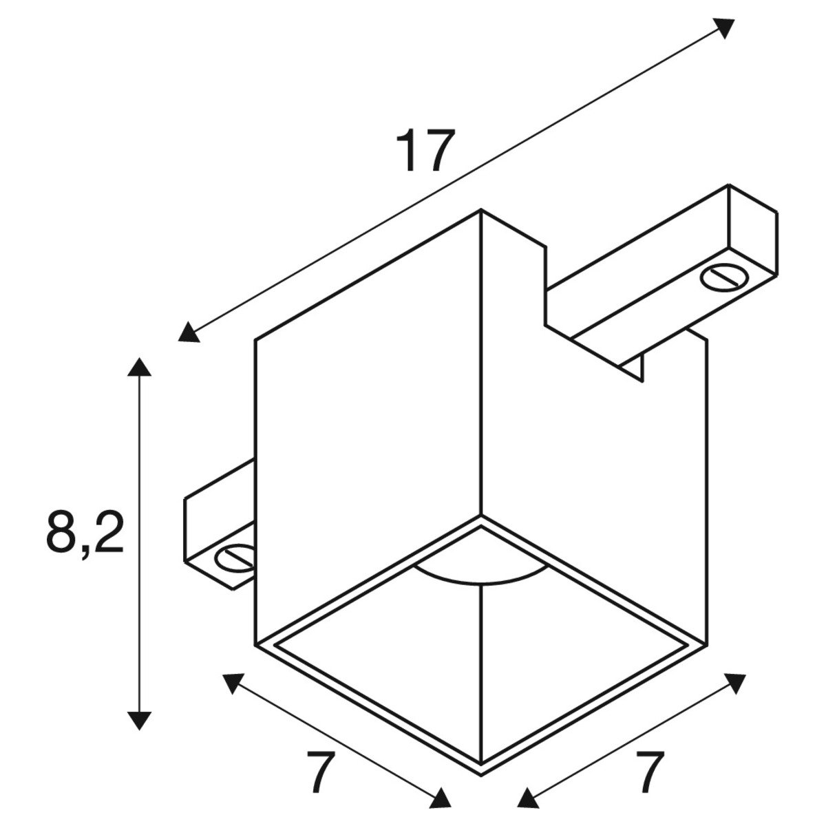 LA 1008973 FIX-IT! 48V, DALI, úhlový, standardní stopa, spot, 3000 K, 6,6 W, 36°, bílý / černý - BIG WHITE (SLV) (obrázek 4)