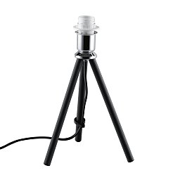 Obrázek pro produkt Základna stolní  lampy – základna Lumetto Marilyn, černá, 1 x E14, výška 25 cm - FANEUROPE