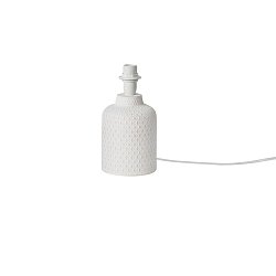 Obrázek pro produkt Základna stojací lampy – základna Lume Ravello, bílá, 1 x E14, 10,5 x 20 cm - FANEUROPE