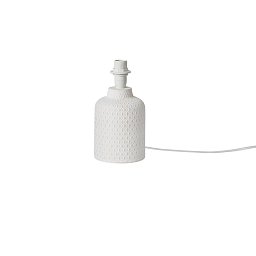 Obrázek pro produkt Základna stojací lampy – základna Lume Ravello, bílá, 1 x E14, 10,5 x 20 cm - FANEUROPE