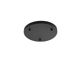 Obrázek pro produkt Rozeta PIREX kruhový rám černá A 3 FORI 32x4,1cm - FANEUROPE