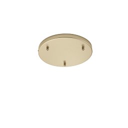 Obrázek pro produkt Rozeta PIREX kruhový rám zlatá A 3 FORI 32x4,1cm - FANEUROPE