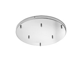 Obrázek pro produkt Rozeta PIREX kruhový rám chrom A 6 FORI 47x4,1cm - FANEUROPE