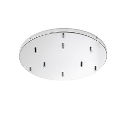 Obrázek pro produkt Rozeta PIREX kruhový rám chrom A 9 FORI 52x4,1cm - FANEUROPE