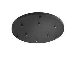 Obrázek pro produkt Rozeta PIREX kruhový rám černá A 9 FORI 52x4,1cm - FANEUROPE