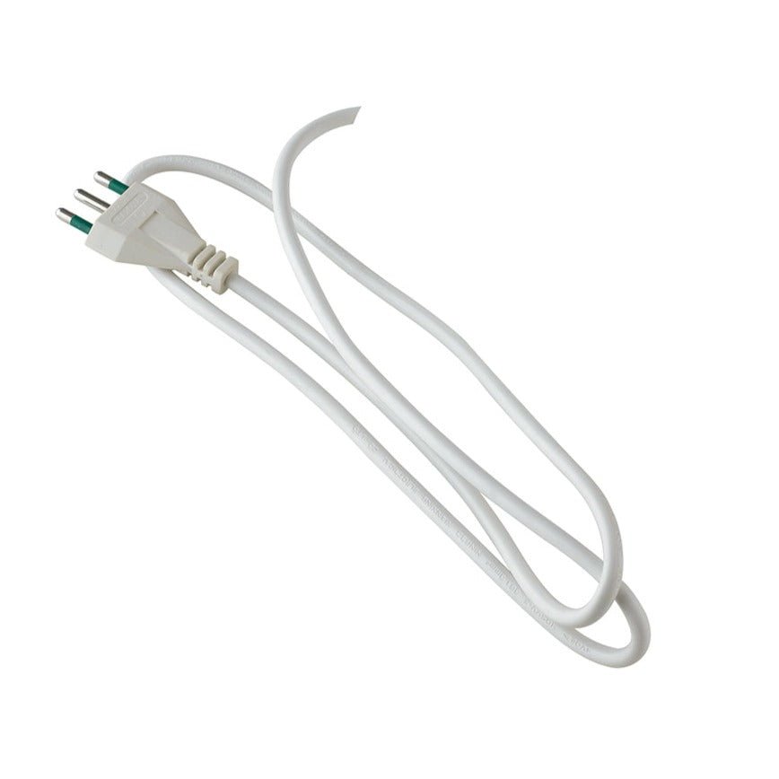 FAN CABLAGGIO Příslušenství – bílý kabel H05VV‑F 3 x 0,75, italská vidlice 10 A/250 V, délka 250 cm - FANEUROPE