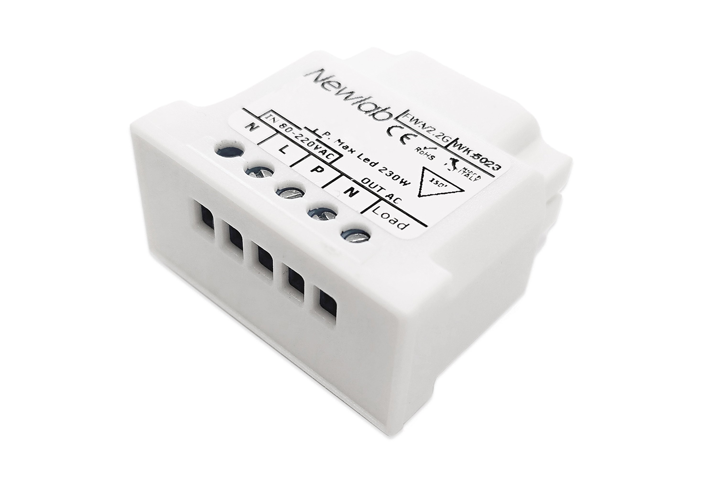 FAN DIM-PUSH-230-AI Dimmer 230 V, 1 kanál PUSH, 230 W AI - FANEUROPE