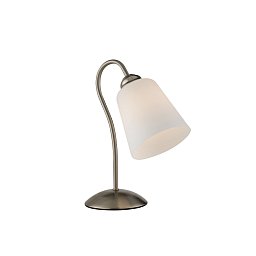 Obrázek pro produkt Stolní lampa Lume 1162, nikl, 1 x E14, 21 x 29 cm - FANEUROPE