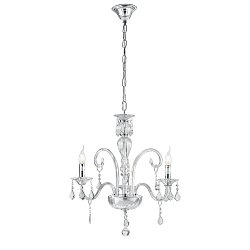 Obrázek pro produkt Závěsné svítidlo Cristallo, průhledné, 3 x E14, 66 x 135 cm - FANEUROPE