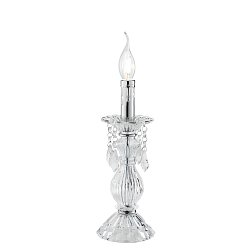 Obrázek pro produkt Stolní lampa Lume Cristallo, průhledná, 1 x E14, 13 x 31 cm - FANEUROPE
