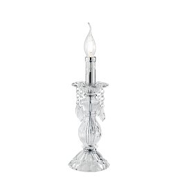 Obrázek pro produkt Stolní lampa Lume Cristallo, průhledná, 1 x E14, 13 x 31 cm - FANEUROPE