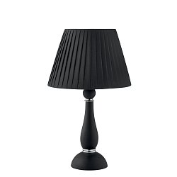 Obrázek pro produkt Stolní lampa Alfiere, černé/chrom, 1 x E14, 32 x 54 cm - FANEUROPE