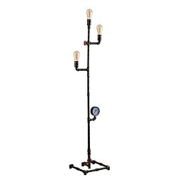 Obrázek pro produkt Stojací lampa Piantana Amarcord, rezavá, 3 x E27, 31 x 159 cm - FANEUROPE