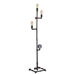 Obrázek pro produkt Stojací lampa Piantana Amarcord, rezavá, 3 x E27, 31 x 159 cm - FANEUROPE