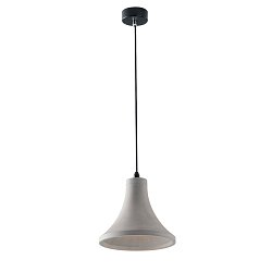 Obrázek pro produkt Závěsné svítidlo Ando Forma Geometrica, šedé, 1 x E27, 22 x 150 cm - FANEUROPE