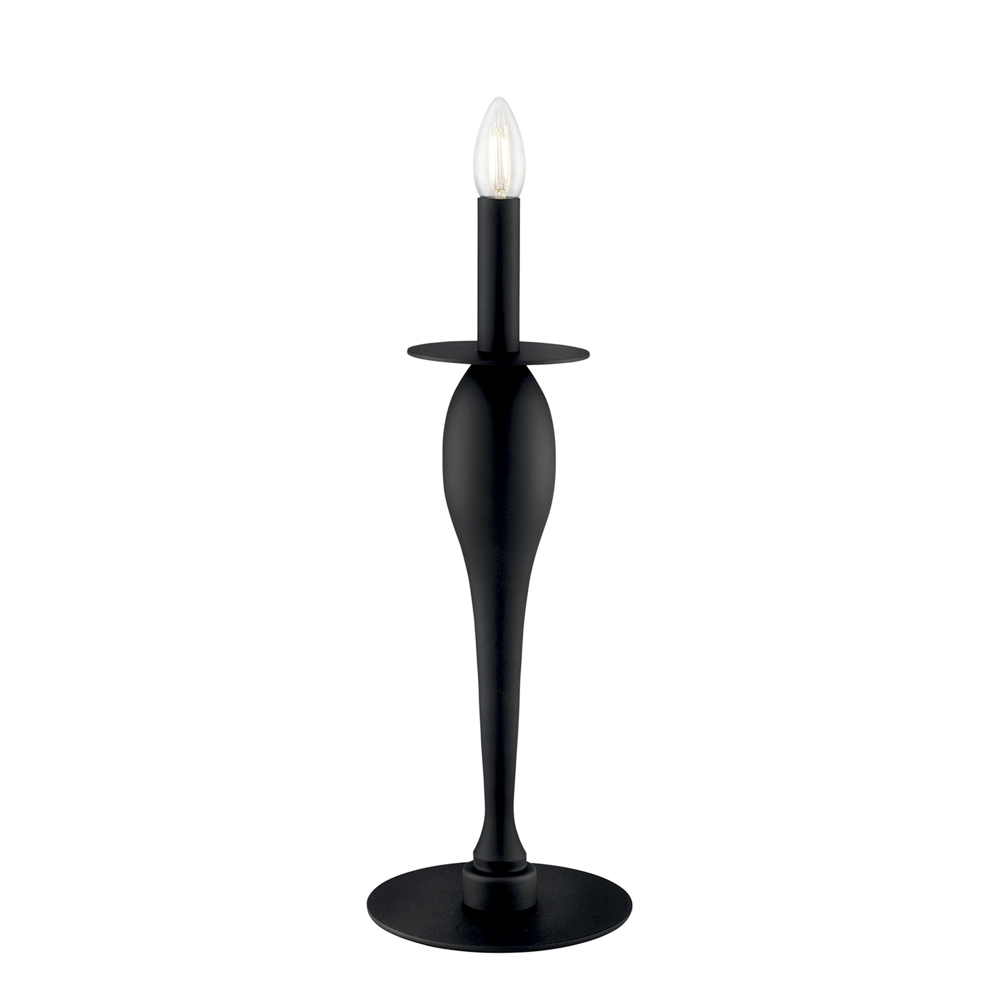 FAN I-ARMSTRONG/L1 NER Stolní lampa Lume Armstrong, černá, 1 x E14, 18 x 45 cm - FANEUROPE