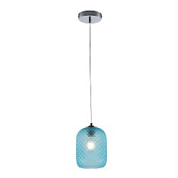 Obrázek pro produkt Závěsné svítidlo Ashford Ovale, tyrkysové, 1 x E27, 15 x 150 cm - FANEUROPE