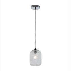 Obrázek pro produkt Závěsné svítidlo Ashford Ovale, průhledné, 1 x E27, 15 x 150 cm - FANEUROPE